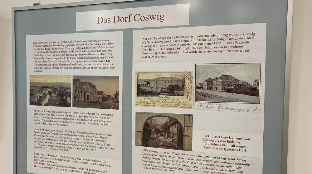 Ausstellung im Rathaus. Foto: Stadt Coswig