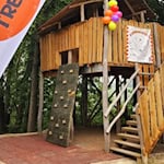 Das neue Baum-Spielhaus in Meißen. Foto: Stadtverwaltung