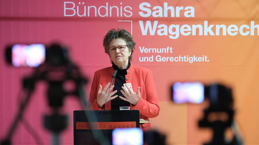 The Saxon BSW makes approval of the budget dependent on changes (archive image). / Photo: Sebastian Willnow/dpa