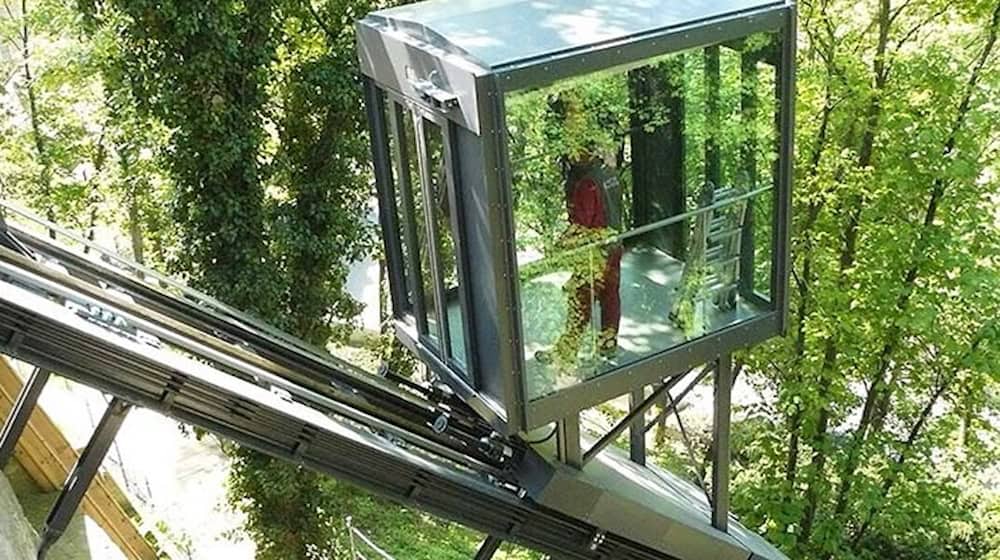 Der Meißner Burgbergaufzug. Foto: Stadt Meißen