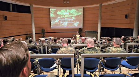 Reservisten in der Graf-Stauffenberg-Kaserne. Foto: Bundeswehr/Wendler