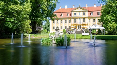 Schloss Rammenau mit Schlosspark. Foto: Schlösserland Sachsen