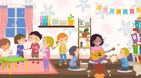 Symbolbild Kindergarten / pixabay RosZie