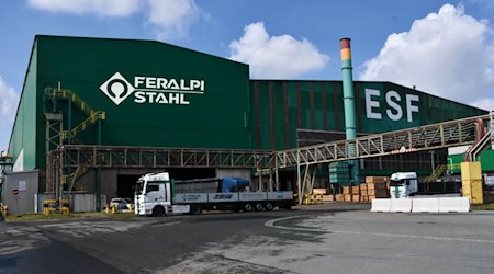 Feralpi Stahl Riesa hat viel Geld in grünen Stahl investiert. Foto: Feralpi