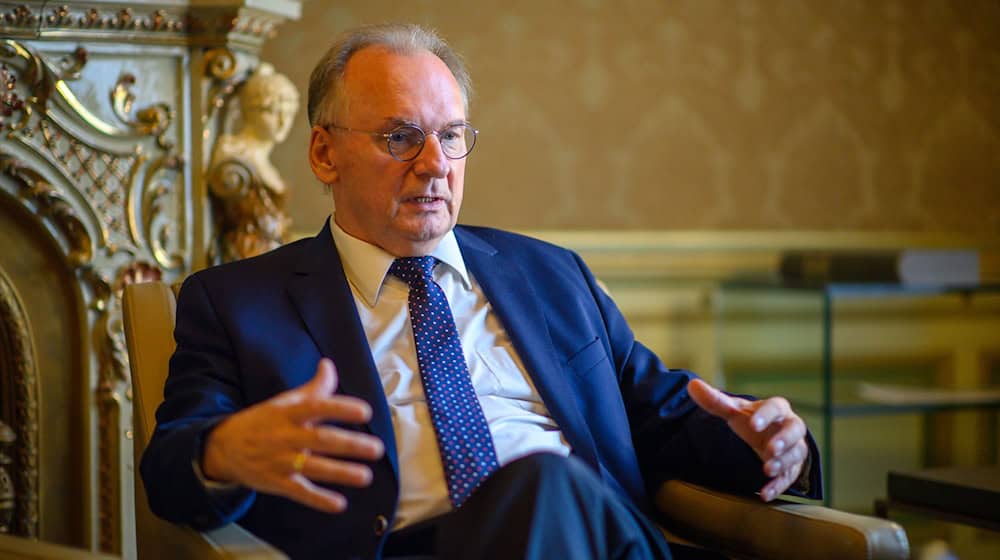Reiner Haseloff: "We have a reunified Germany. But reunification is not yet complete." (Archive photo) / Photo: Klaus-Dietmar Gabbert/dpa-Zentralbild/dpa