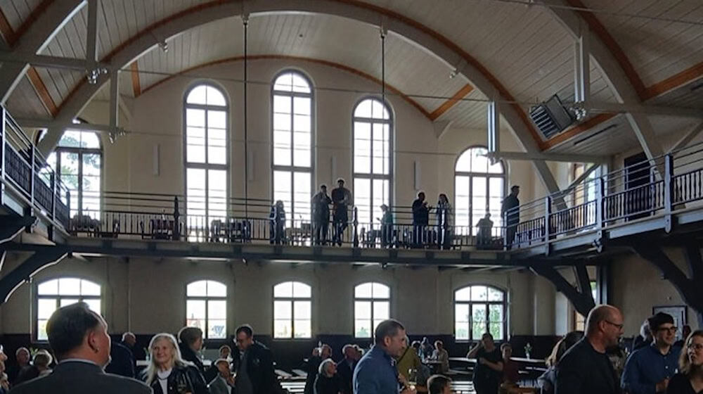 Die Jahrhalle ist fertig. Foto: Bürgerstiftung Meißen