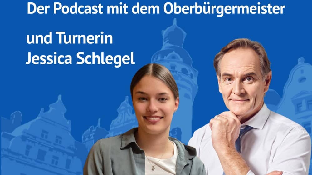 Estreno del podcast: Leipzig & People con el alcalde Burkhard Jung / Fuente: Ayuntamiento de Leipzig
