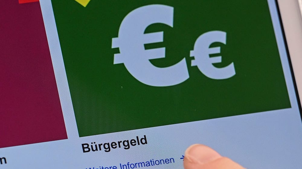 W Sakskej je so 2024 něhdźe 31.000 přećiwkow přećiwo wobydlerskim pjenjezam zapodało. (Symbolbild) / Foto: Jens Kalaene/dpa