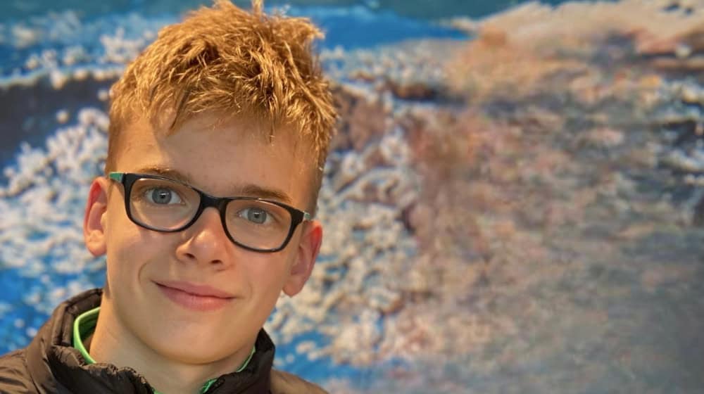 Mika Leonhardt startet beim EYOF 2025 für Team Deutschland / Quelle: Arne Frank