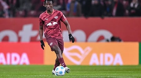 RB Leipzigs Amadou Haidara fällt bis Saisonende verletzungsbedingt aus.  / Foto: Harry Langer/dpa