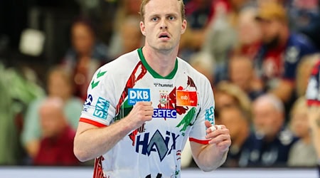 Omar Magnusson was Magdeburg's best scorer in the thumping win in Potsdam / Photo: Frank Molter/dpa