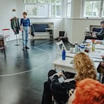 Probenszene der Volksoper Serkowitz. Foto: Volksoper Serkowitz
