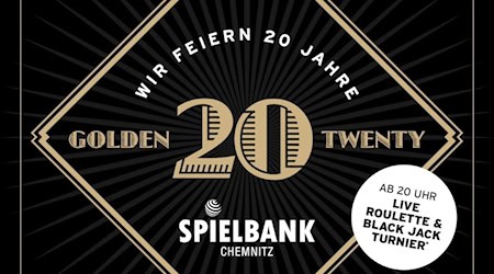 Die Spielbank Chemnitz feiert die goldene 20!