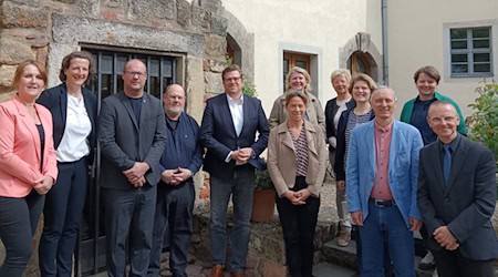 Die Mitglieder der AG Historische Städte bei ihrer Tagung Anfang Mai in Meißen. Foto: Stadt Meißen