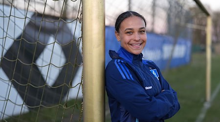 U20-Nationalspielerin Lisa Baum wechselt vom Hamburger SV zu RB Leipzig.  / Foto: Marcus Brandt/dpa