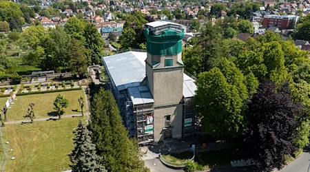 Großröhrsdorf bereitet Neubau der von Feuer zerstörten Stadtkirche vor (Archivbild) / Foto: Sebastian Kahnert/dpa