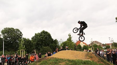 Der neue Bikerpark in Coswig. Foto: Stadt Coswig