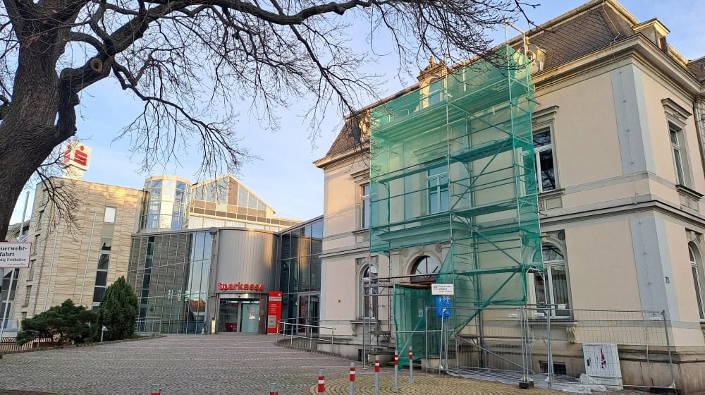 Sanierung Sparkasse Meissen (Bild: Ralf Krumbiegel)