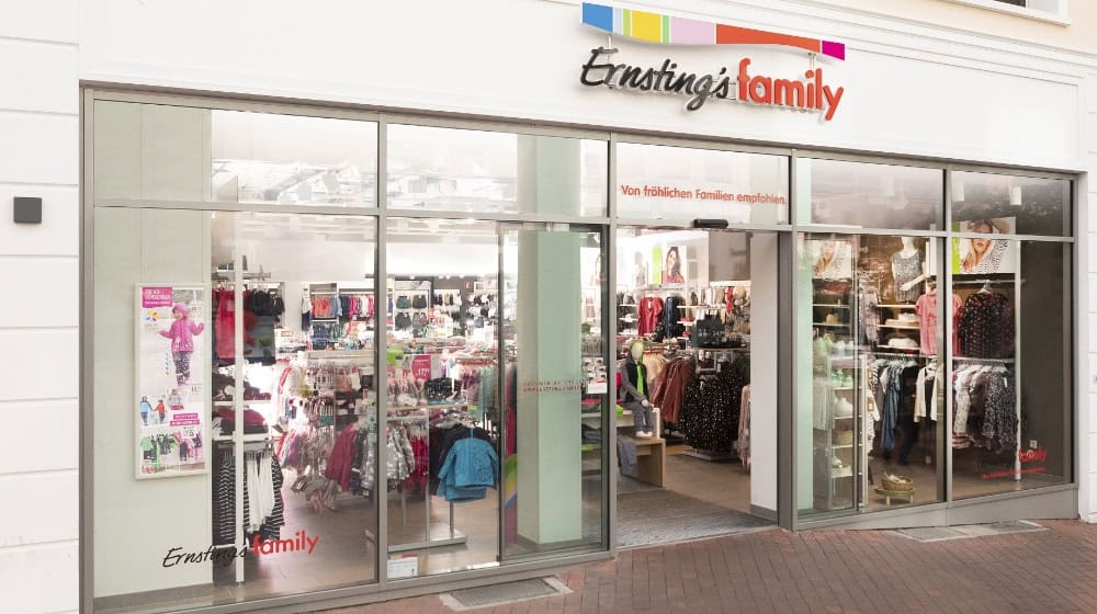 Eine Filiale von Ernsting`s Family. Foto: Ernsting`s Family