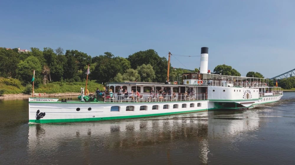 Elbdampfer Dresden. Foto: Weiße Flotte