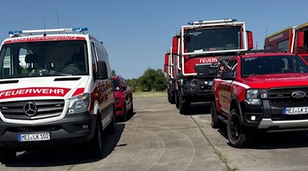 Die Moritzburger Feuerwehr im Einsatz. Foto: Feuerwehr 