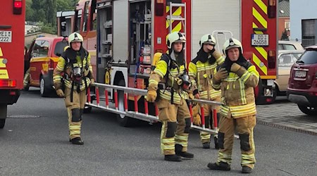 Einsatzübung der Feuerwehren Radebeul und Cossebaude. Foto: Feuerwehr Radebeul