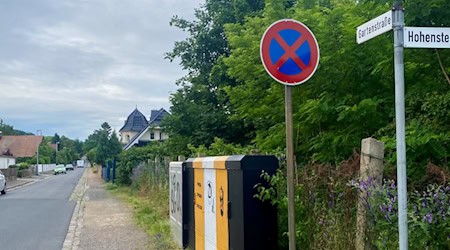 Die Gartenstraße in Coswig. Foto: Stadtverwaltung Coswig