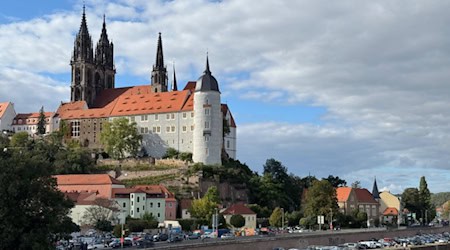 Blick auf den Meißner Burgberg. Foto: Ulf Mallek