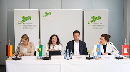 Justizministerkonferenz verurteilt Angriffe auf Gerichte und Staatsanwaltschaften / Foto: Robert Michael/dpa
