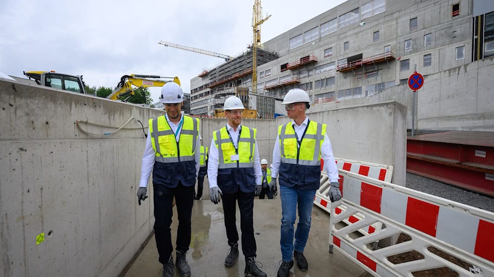 Infineon está construyendo una nueva fábrica de semiconductores en Dresde por 5.000 millones de euros / Foto: Robert Michael/dpa