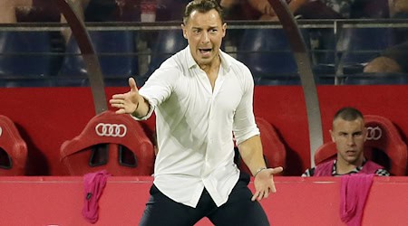 Laut Berichten Traineroption für RB Leipzig: Matthias Jaissle. / Foto: Krugfoto/APA/dpa