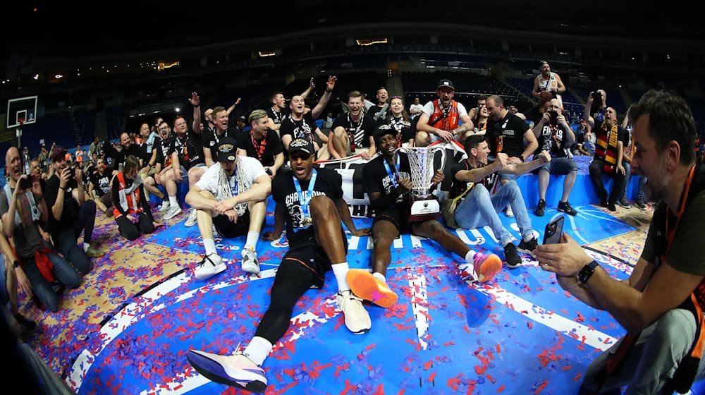 The Chemnitz basketball team will play internationally again next season in the BKT EuroCup / Photo: Matthias Stickel/dpa