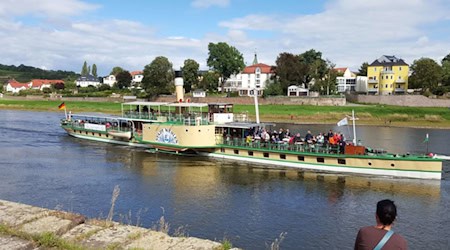 Der Personendampfer Stadt Wehlen. Foto: Weiße Flotte