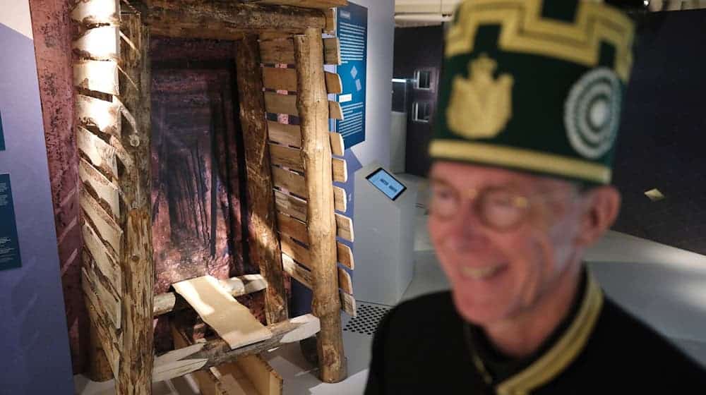 The mining exhibition "Silberglanz & Kumpeltod" is the most successful special show at the State Museum of Archaeology in Chemnitz. (Archive photo) / Photo: Sebastian Willnow/dpa