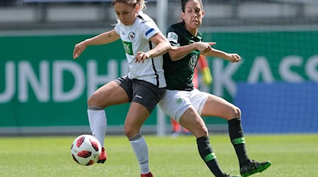 Gina Chmielinski (l) měni k RB Lipsk. / Foto: Peter Steffen/dpa