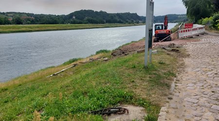 Die Fähranlegestellen in Niederlommatzsch und Diesbar-Seußlitz sind fast wie geplant einsatzbereit. Foto: Kristin Göpfert - Verkehrsgesellschaft Meißen mbH
