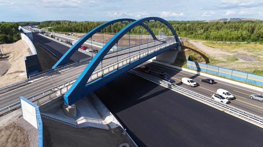 Die Richtungsfahrbahn Chemnitz der A72 wird am Samstag freigegeben. Foto: Autobahn GmbH des Bundes