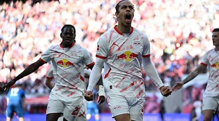 Traspaso al HSV: Yussuf Poulsen, leyenda del Leipzig / Foto: Elisa Schu/dpa