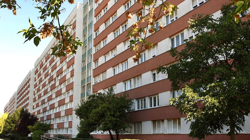 Nach einer Brandserie in dem Wohnblock ist Anklage erhoben worden. (Archivbild) / Foto: Waltraud Grubitzsch/dpa-Zentralbild/dpa