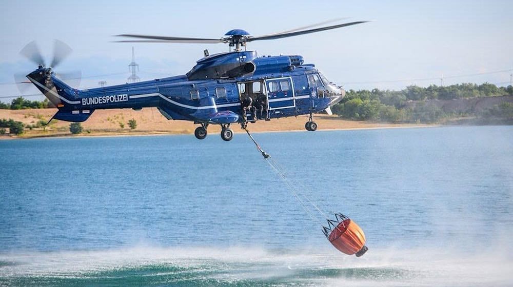 Kampf gegen den Brand in der Gohrischheide. Foto: Feuerwehr