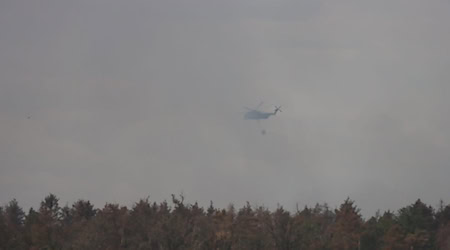 Bundeswehrhubschrauber im Einsatz. Foto: Bundeswehr