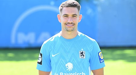 Julian Guttau wechselt vom TSV 1860 München zum FC Erzgebirge Aue. / Foto: Felix Hörhager/dpa