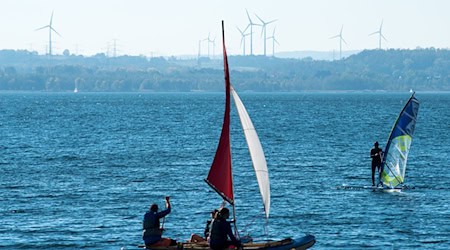 Der Berzdorfer See ist beliebt bei Wassersportlern. (Archivbild) / Foto: Monika Skolimowska/dpa-Zentralbild/dpa