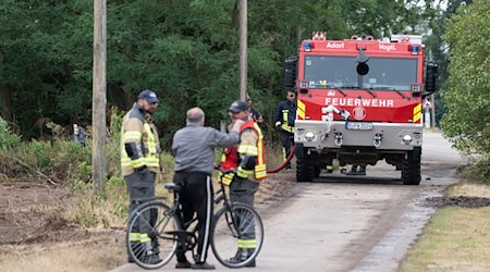 Der Katastrophenalarm wurde aufgehoben. / Foto: Sebastian Kahnert/dpa