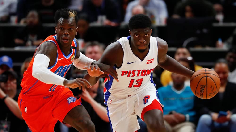 Khyri Thomas wechselt zum Mitteldeutschen BC.  / Foto: Paul Sancya/AP/dpa