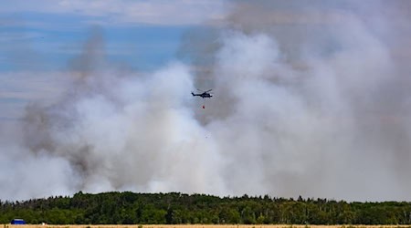 Die fallenden Temperaturen sollten die Lage in der Gohrischheide in den nächsten Tagen etwas entspannen. (Symbolbild) / Foto: Robert Michael/dpa