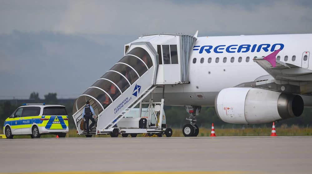 Die soll Maschine soll nach Bagdad fliegen. / Foto: Hendrik Schmidt/dpa