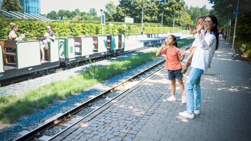 Dresdner Parkeisenbahn. Foto: Parkeisenbahn/Andre Forner