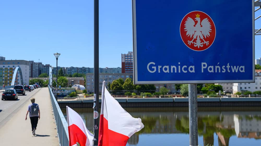Die polnischen Kontrollen an der Grenze zu Deutschland sollen bis zum 5. September bestehen bleiben. (Foto aktuell) / Foto: Patrick Pleul/dpa