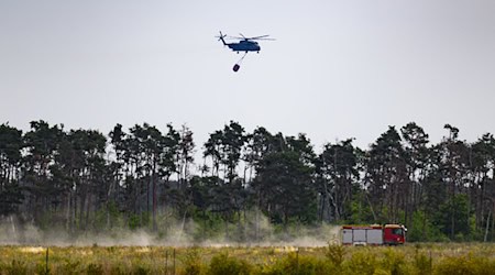 Wird Regen Entspannung im Brandgebiet bringen? / Foto: Robert Michael/dpa